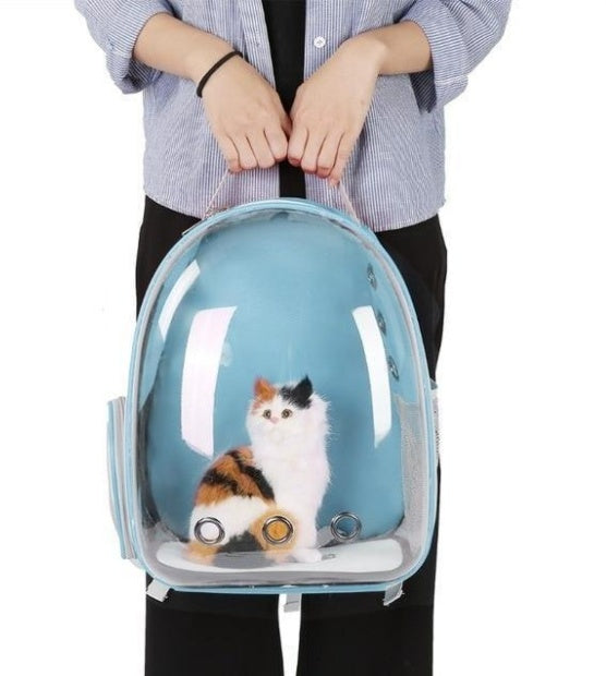 Transparent Pet Space Bag