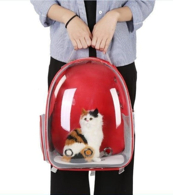 Transparent Pet Space Bag