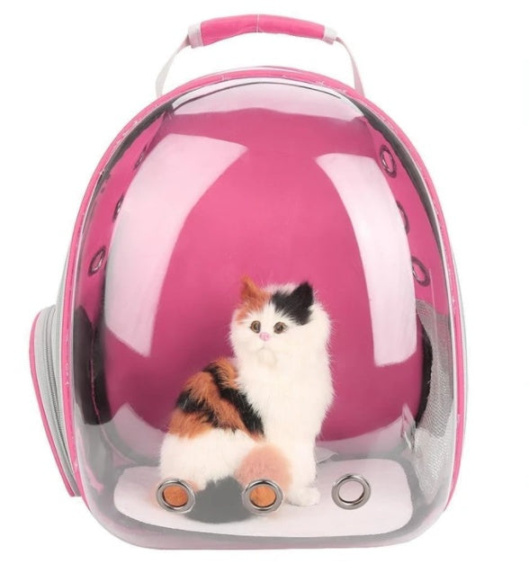 Transparent Pet Space Bag