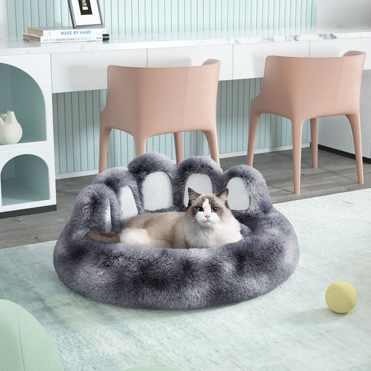 Cute Dog Bear Paw Shape Dog Bed,