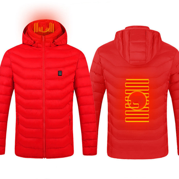 New Heated Jacket Coat USB Electric