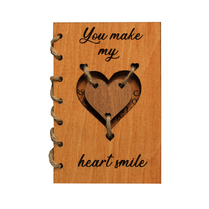 Personalized Wooden Gift Card