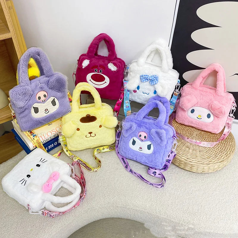 Hello Kitty Plush Handbag