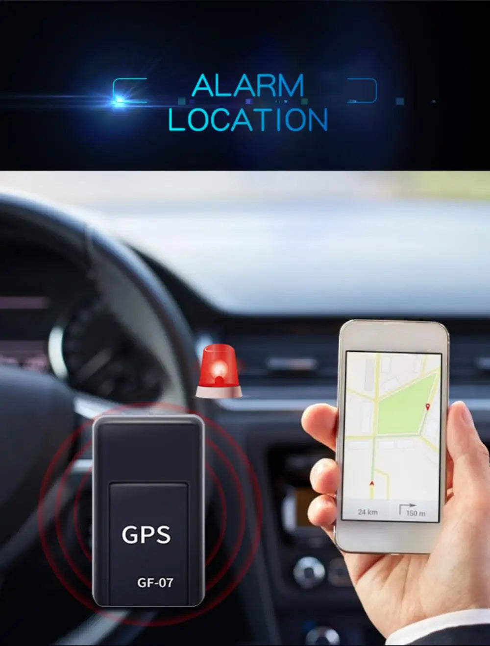 Aubess Mini GPS Car Tracker