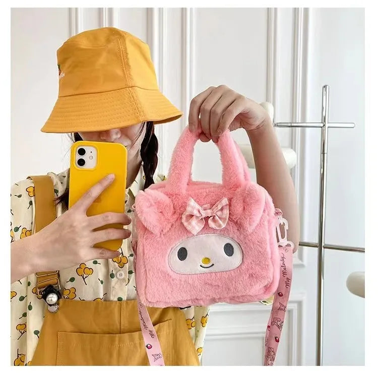 Hello Kitty Plush Handbag