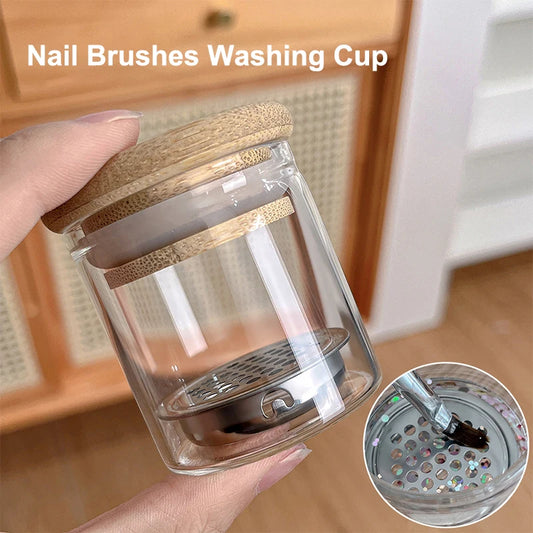 Nail Brushes Washing Cup