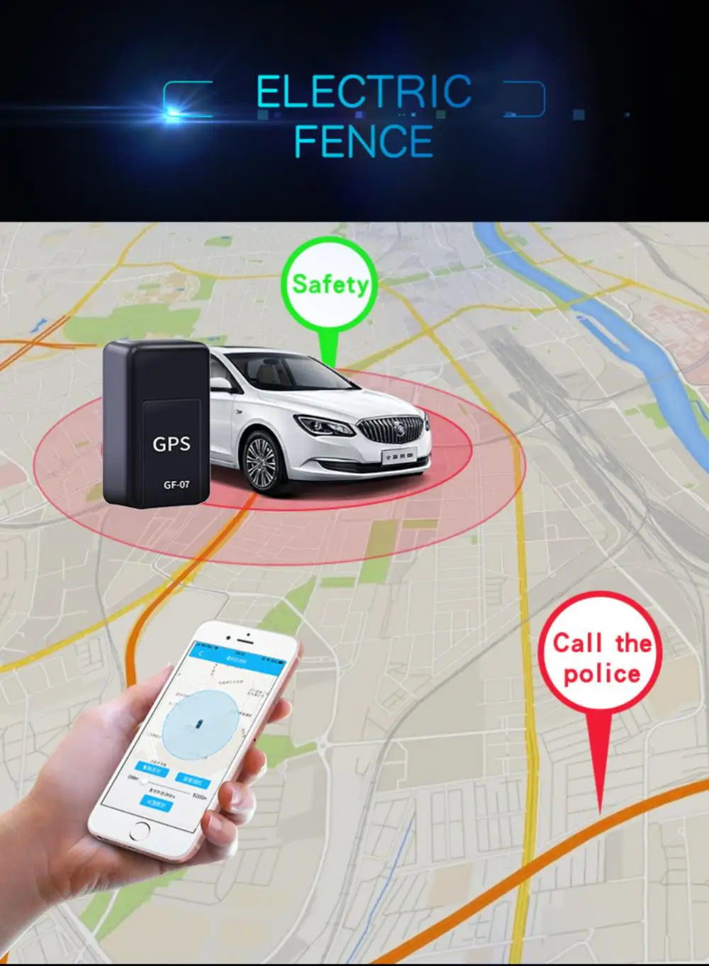 Aubess Mini GPS Car Tracker