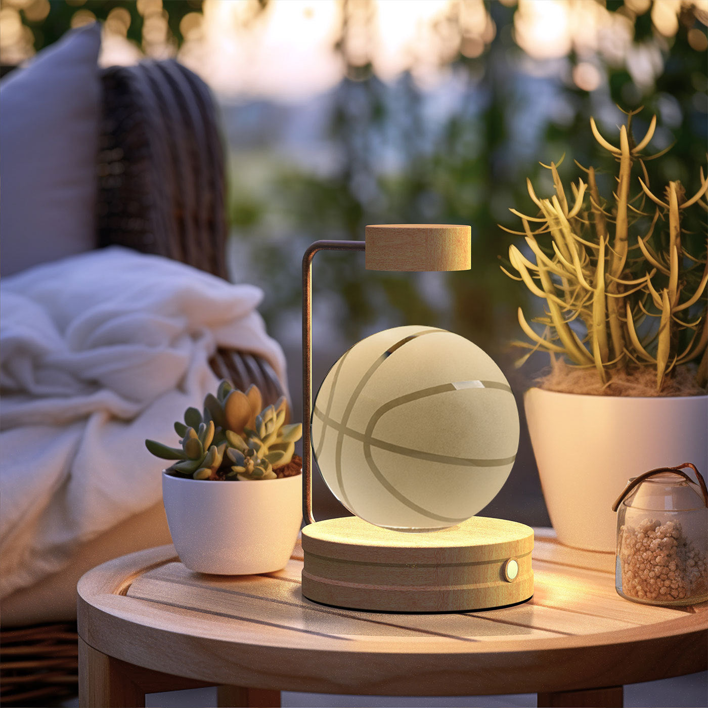 Crystal Ball  Indoor Night Light